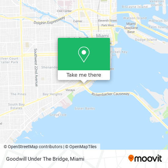 Mapa de Goodwill Under The Bridge