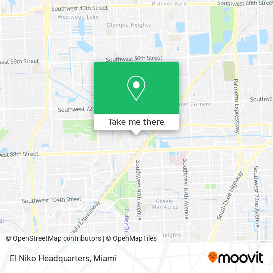 El Niko Headquarters map