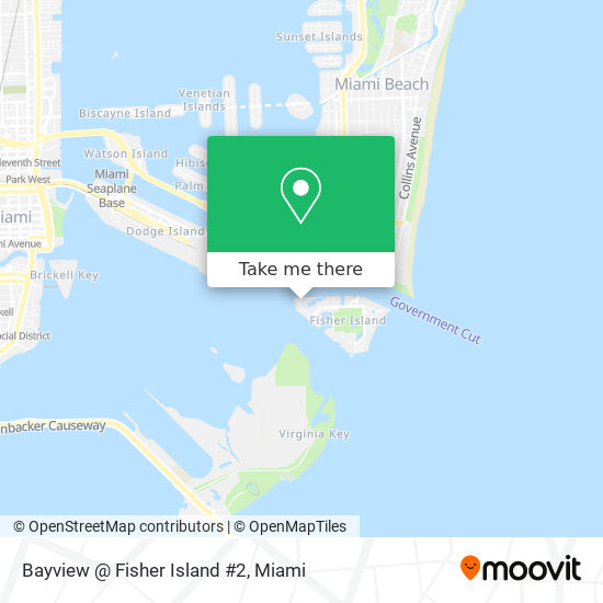 Mapa de Bayview @ Fisher Island #2