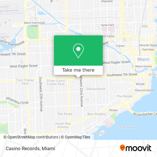 Casino Records map