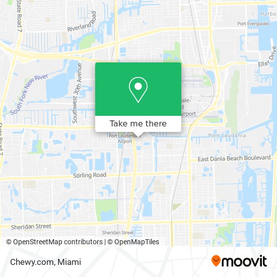 Chewy.com map