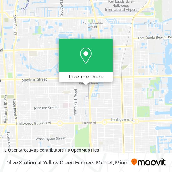 Olive Station at Yellow Green Farmers Market map