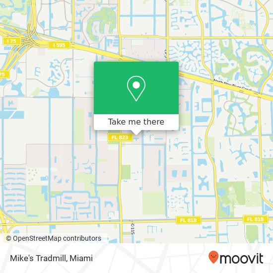 Mapa de Mike's Tradmill