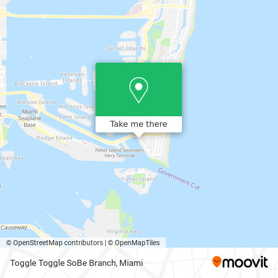 Mapa de Toggle Toggle SoBe Branch