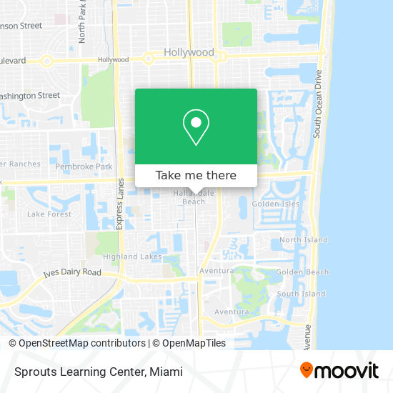 Sprouts Learning Center map