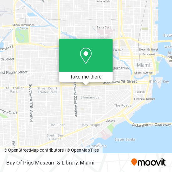 Bay Of Pigs Museum & Library map