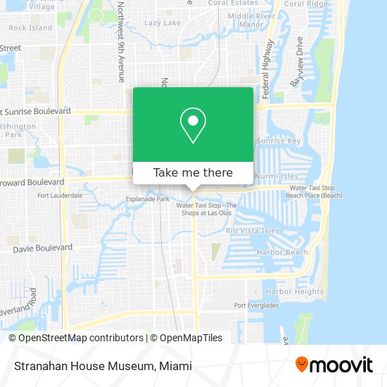 Stranahan House Museum map