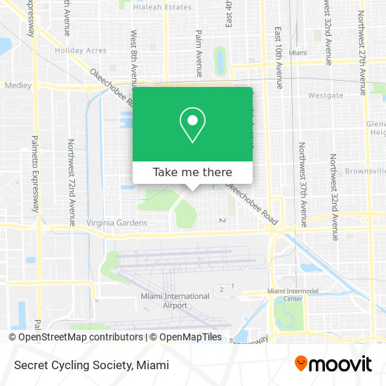 Secret Cycling Society map