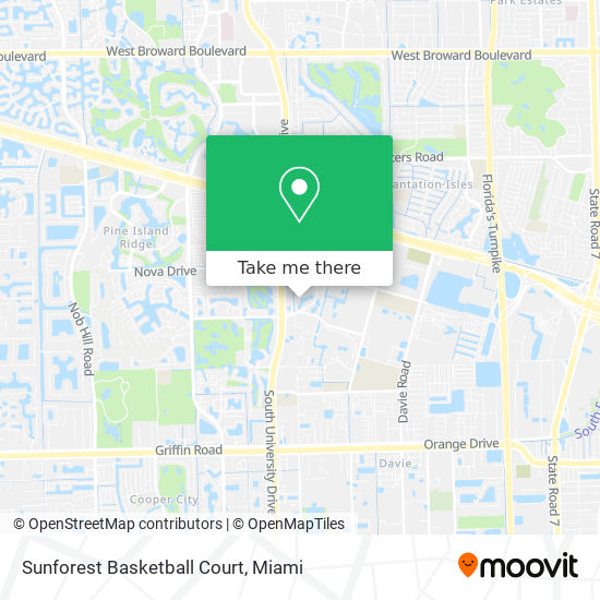 Mapa de Sunforest Basketball Court