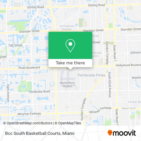 Mapa de Bcc South Basketball Courts