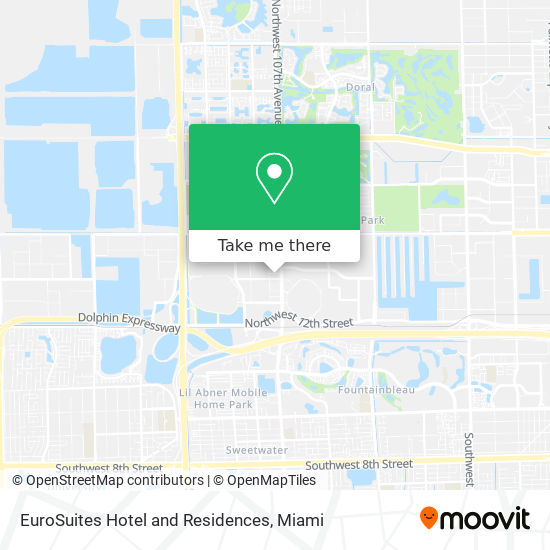 EuroSuites Hotel and Residences map