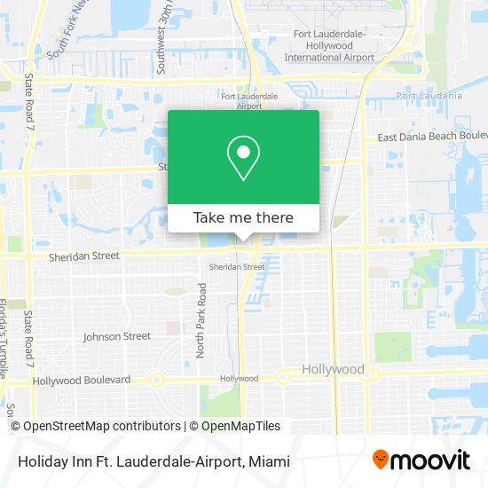 Mapa de Holiday Inn Ft. Lauderdale-Airport