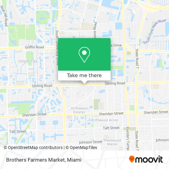 Brothers Farmers Market map