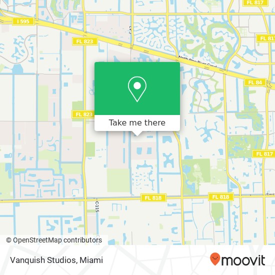 Mapa de Vanquish Studios