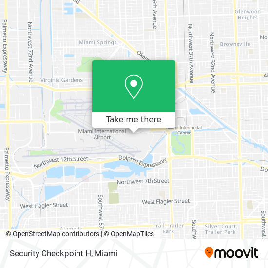 Security Checkpoint H map