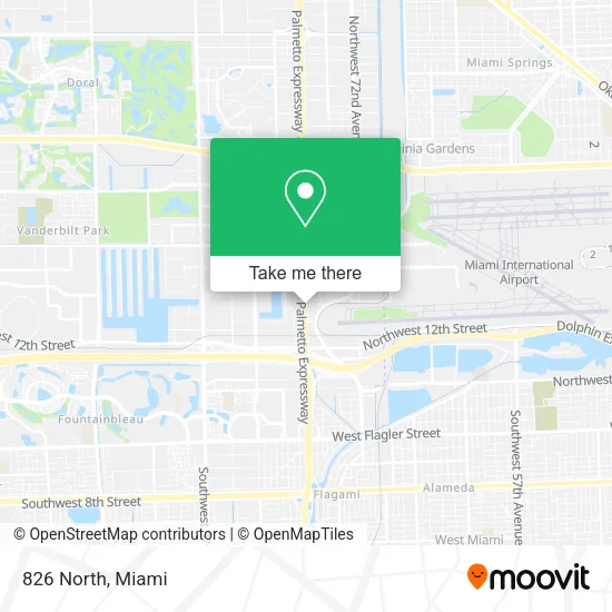 826 North map