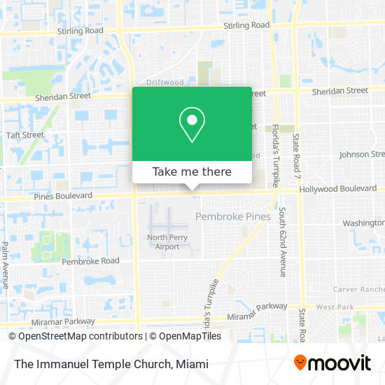 The Immanuel Temple Church map