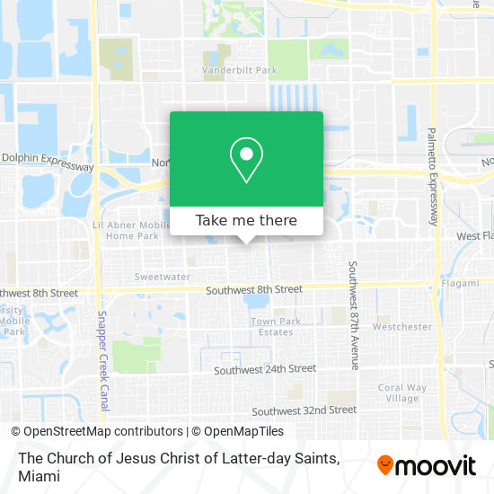 Mapa de The Church of Jesus Christ of Latter-day Saints
