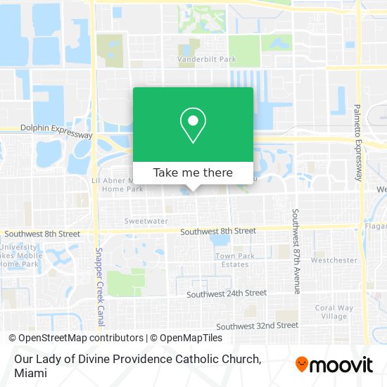 Our Lady of Divine Providence Catholic Church map