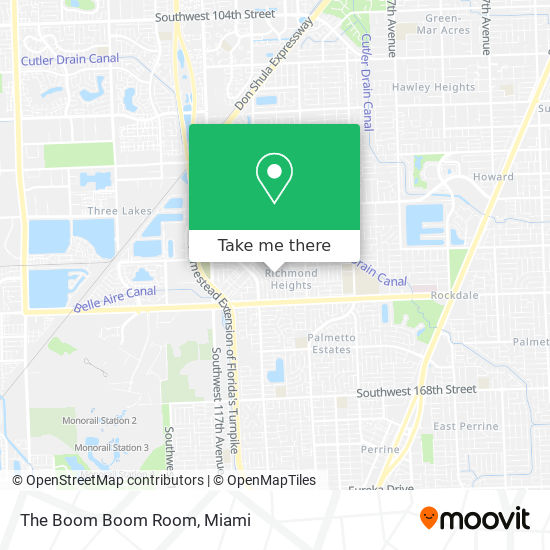 The Boom Boom Room map