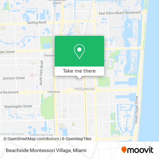 Beachside Montessori Village map