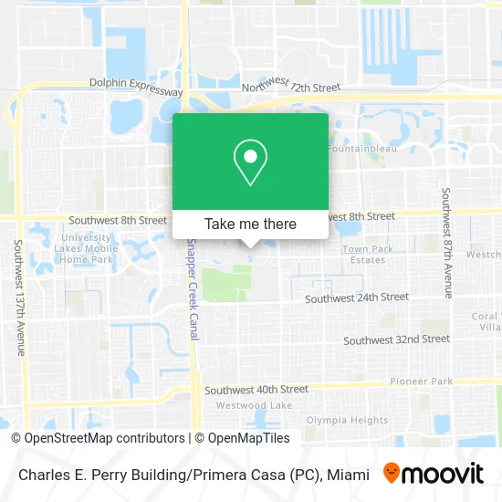 Charles E. Perry Building / Primera Casa (PC) map