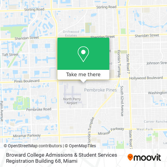 Broward College Admissions & Student Services Registration Building 68 map
