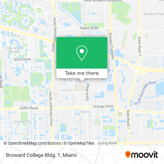 Mapa de Broward College Bldg. 1