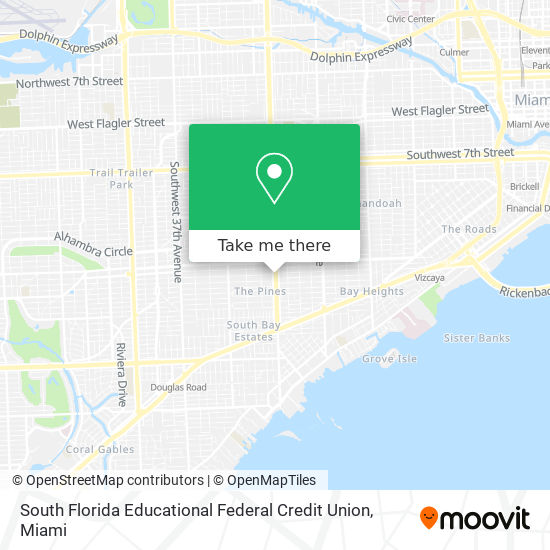 Mapa de South Florida Educational Federal Credit Union