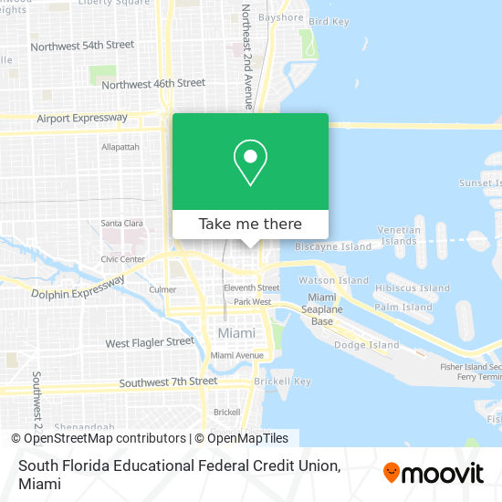 Mapa de South Florida Educational Federal Credit Union