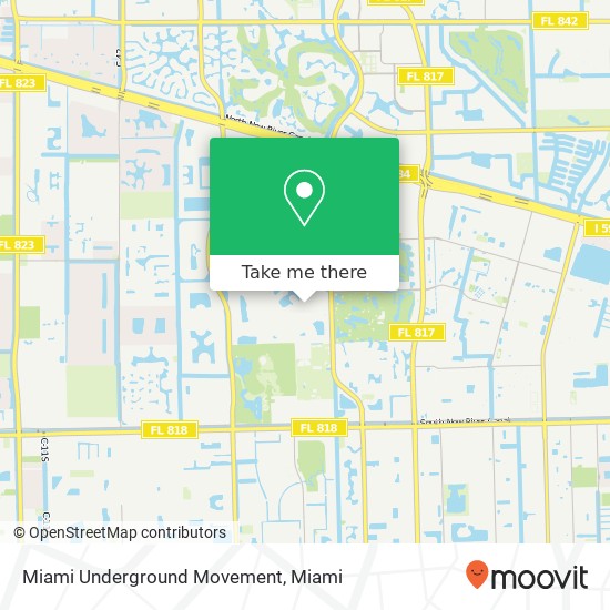 Mapa de Miami Underground Movement