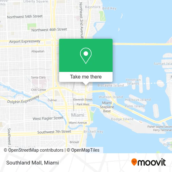 Southland Mall map