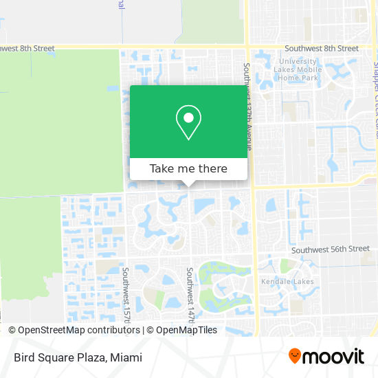 Bird Square Plaza map