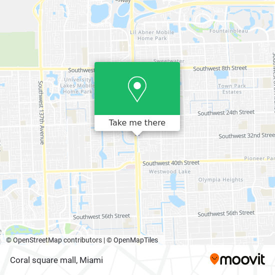 Coral square mall map