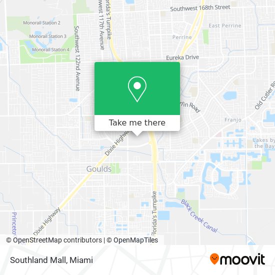Southland Mall map