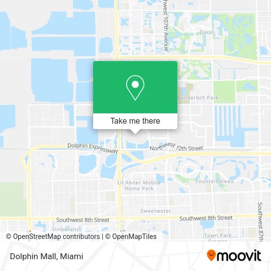 Dolphin Mall map