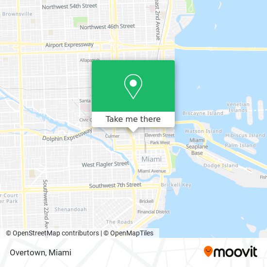Overtown map