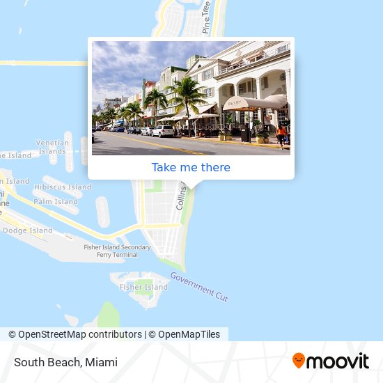 South Beach map