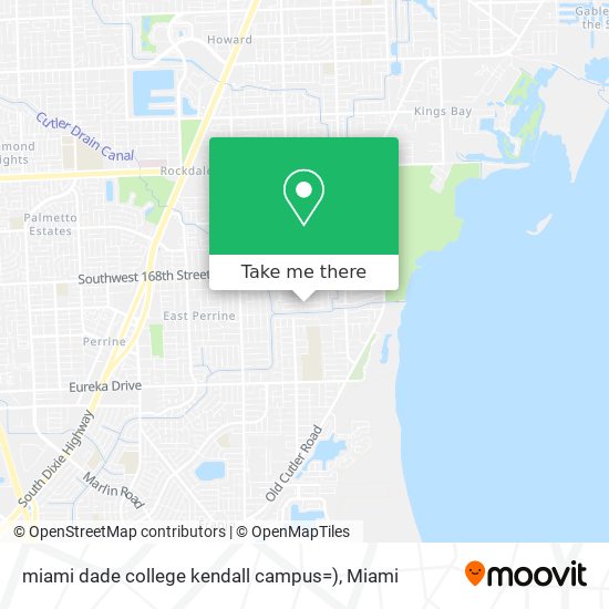 Mapa de miami dade college kendall campus=)