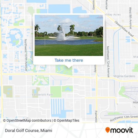 Mapa de Doral Golf Course