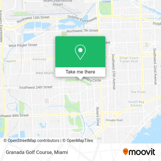 Granada Golf Course map