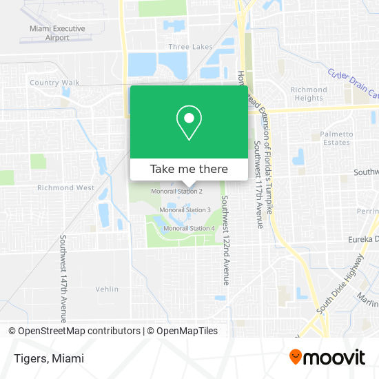 Tigers map