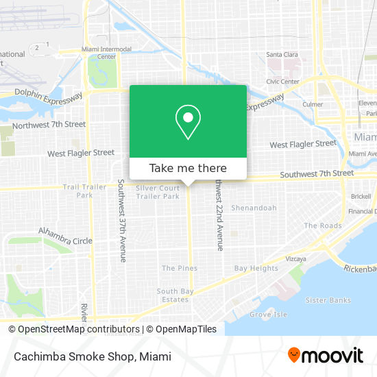 Mapa de Cachimba Smoke Shop