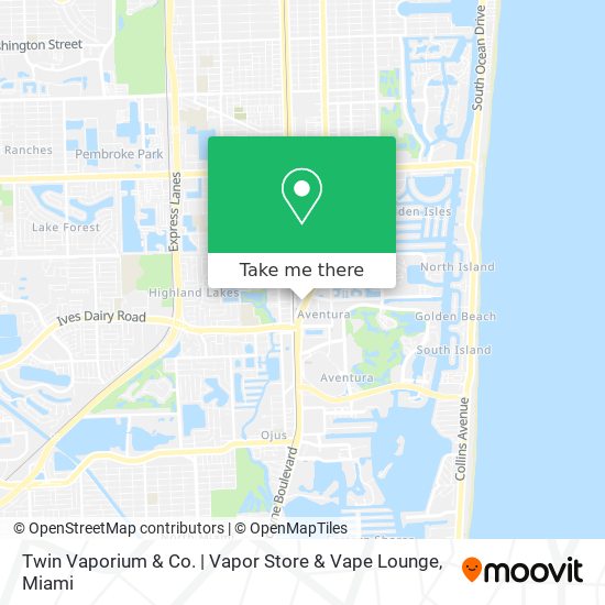 Twin Vaporium & Co. | Vapor Store & Vape Lounge map