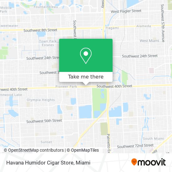 Havana Humidor Cigar Store map