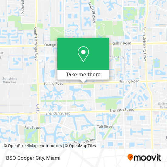 BSO Cooper City map