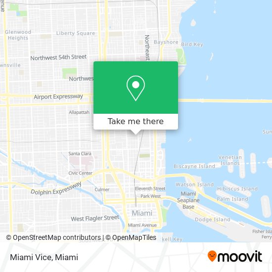 Miami Vice map