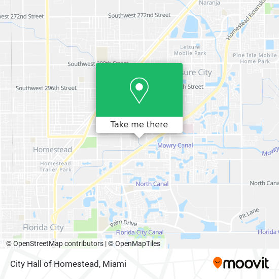 City Hall of Homestead map