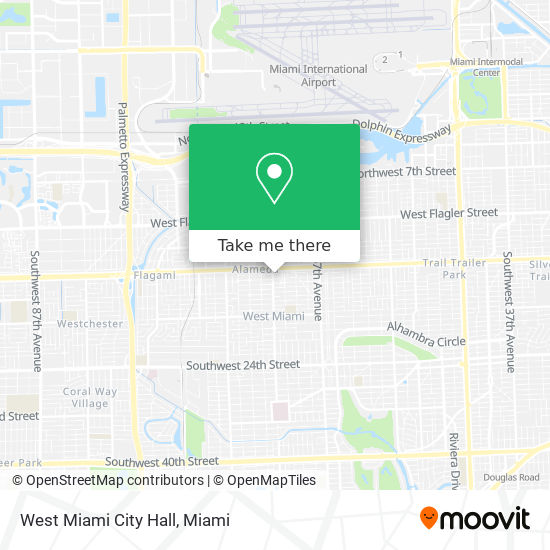 Mapa de West Miami City Hall
