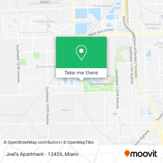 Joel's Apartment - 13426 map
